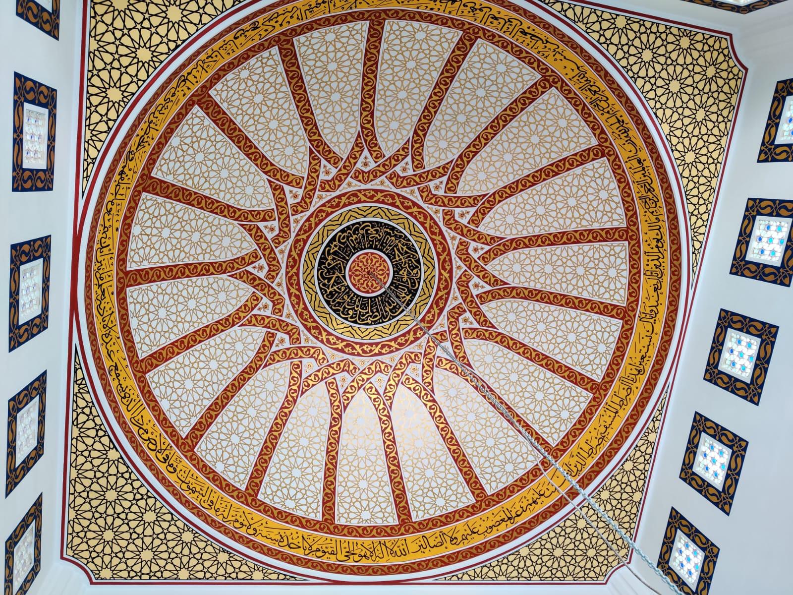 Cami Hat Sanatı Nakkaş - 021 - Cami Duvar Süsleri