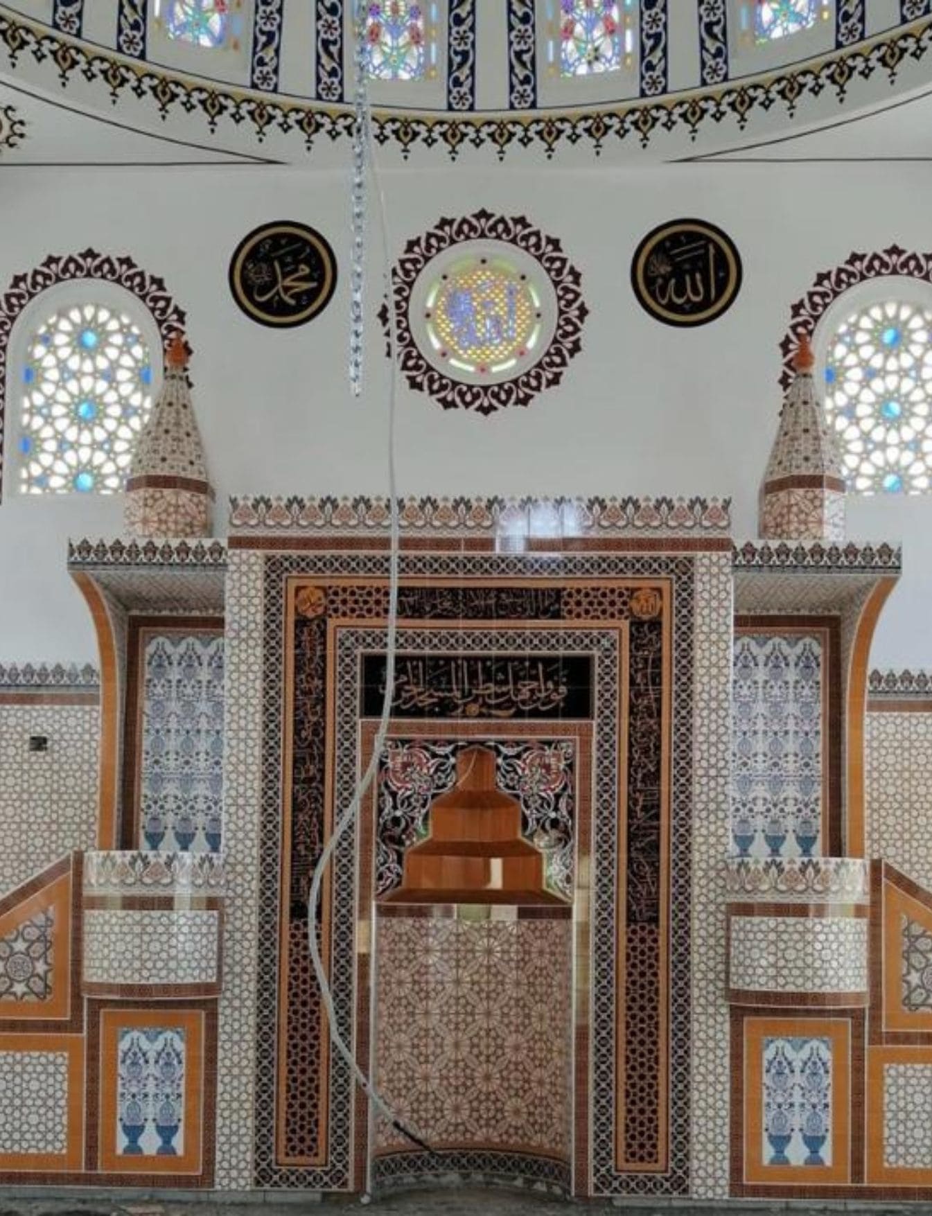 Mihrap Minber Kürsü Çeşitleri - 10, Mihrap minber Kürsü 3lü Takım Modeli