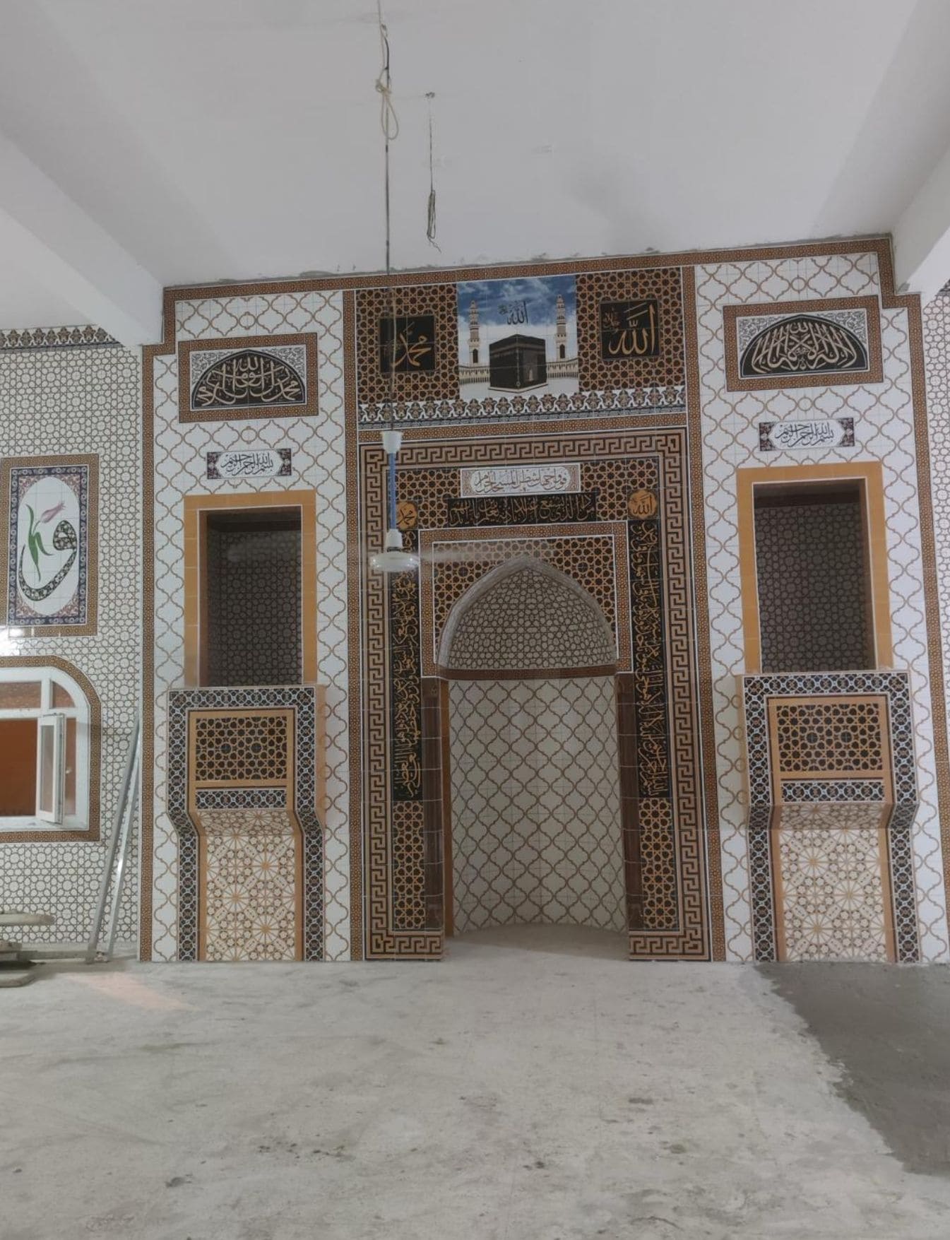 Mihrap Minber Kürsü Çeşitleri - 12, Cami Plan Minber Mihrap Kürsü 