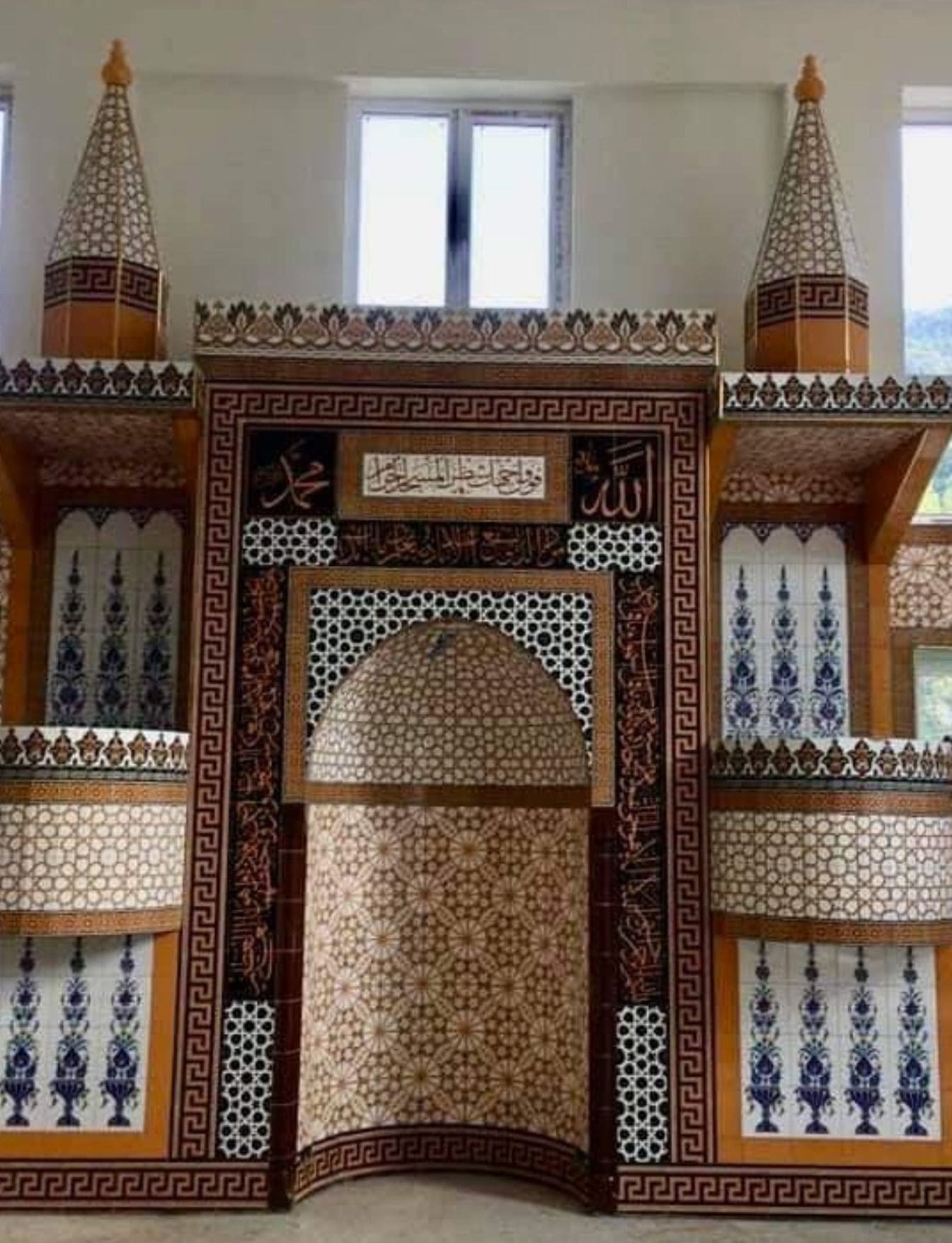 Mihrap Minber Kürsü Çeşitleri - 02, Cami İç Dekorasyon