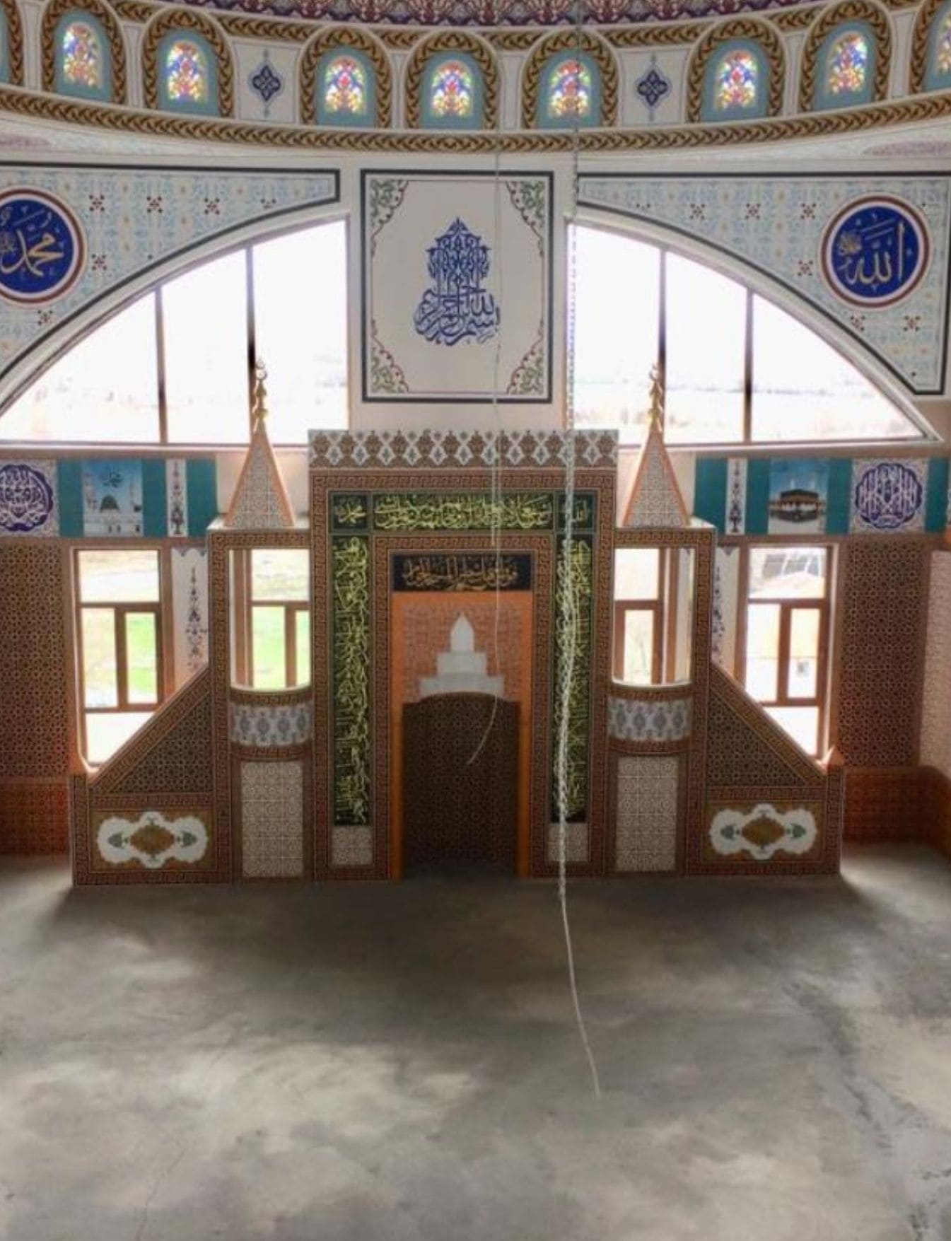 Mihrap Minber Kürsü Çeşitleri - 27, Cami Minber Mihrap Kürsü