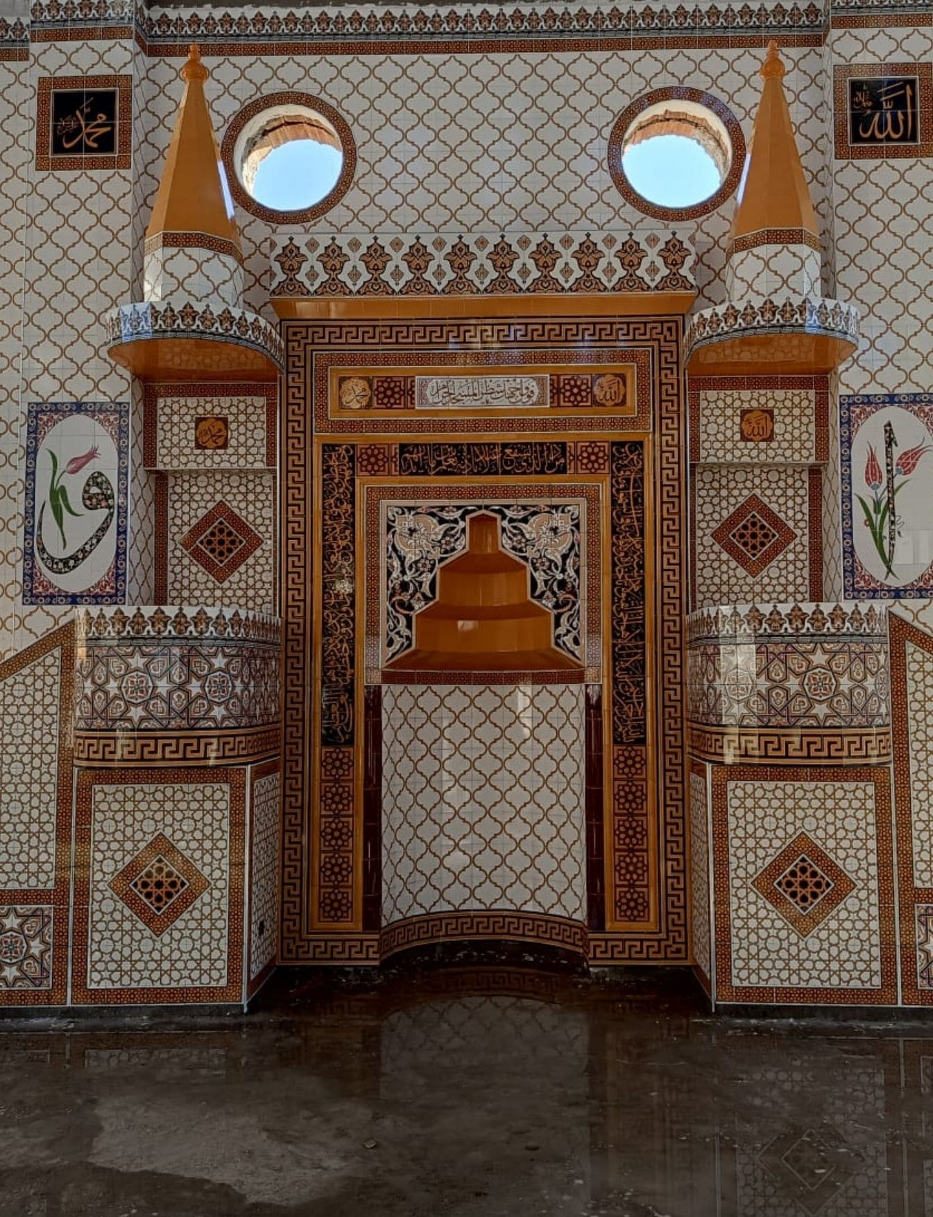 Mihrap Minber Kürsü Çeşitleri - 28, Cami Minber Mihrap Fiyatları Modelleri