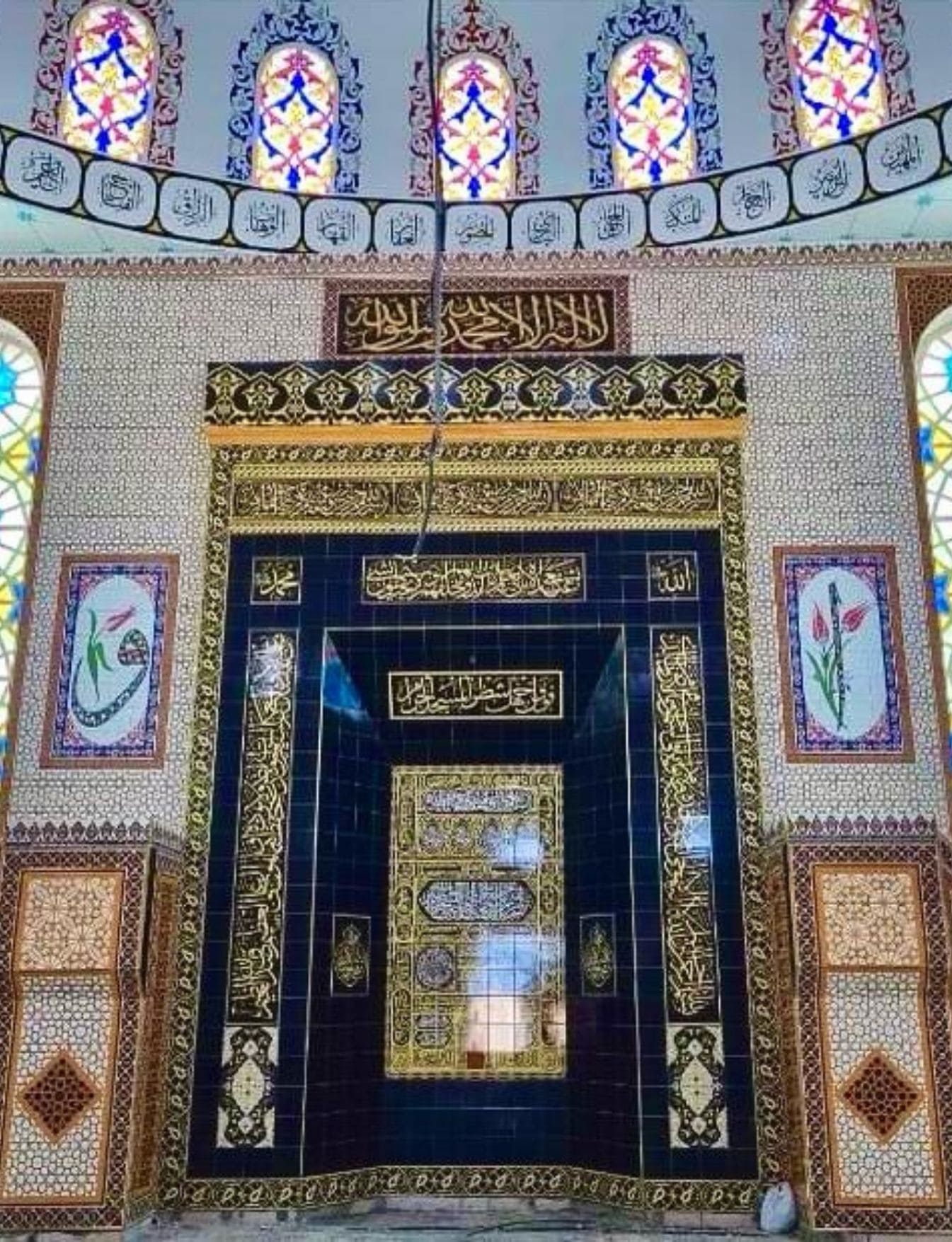 Mihrap Minber Kürsü Çeşitleri - 04, Cami Mihrap Minber Kürsü Kabe Modeli