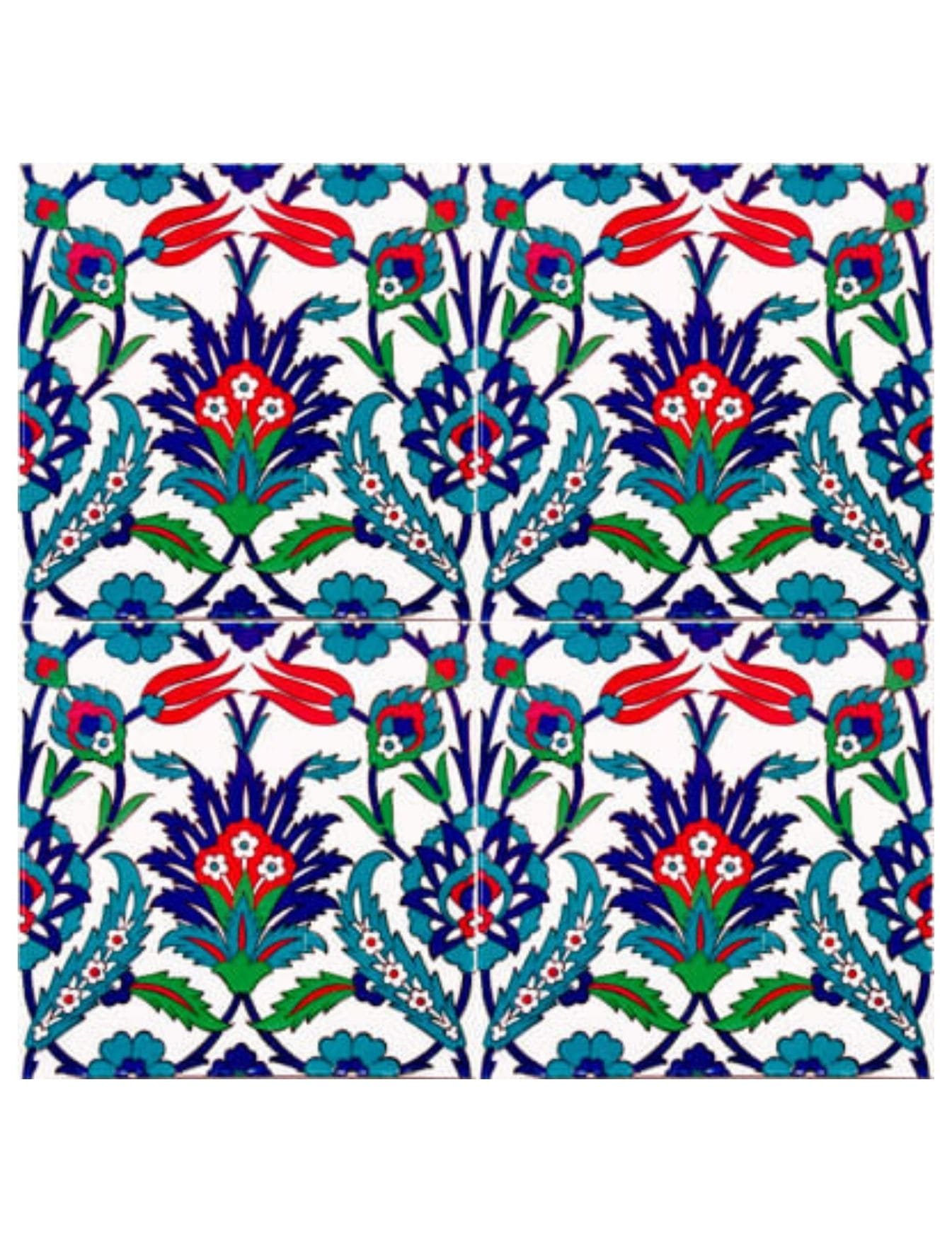 Çini Seramik Modelleri - 20, Çini Seramik Tasarım Karoları