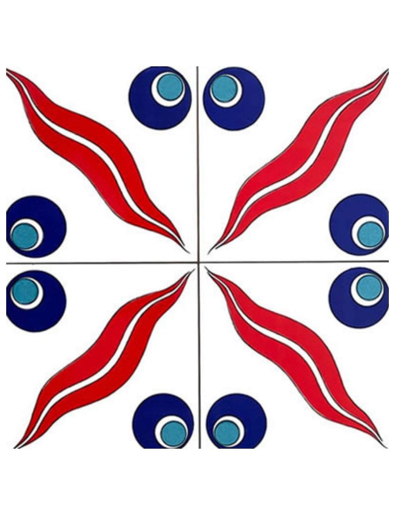 Çini Seramik Modelleri - 05, İznik Cami Çini Modelleri