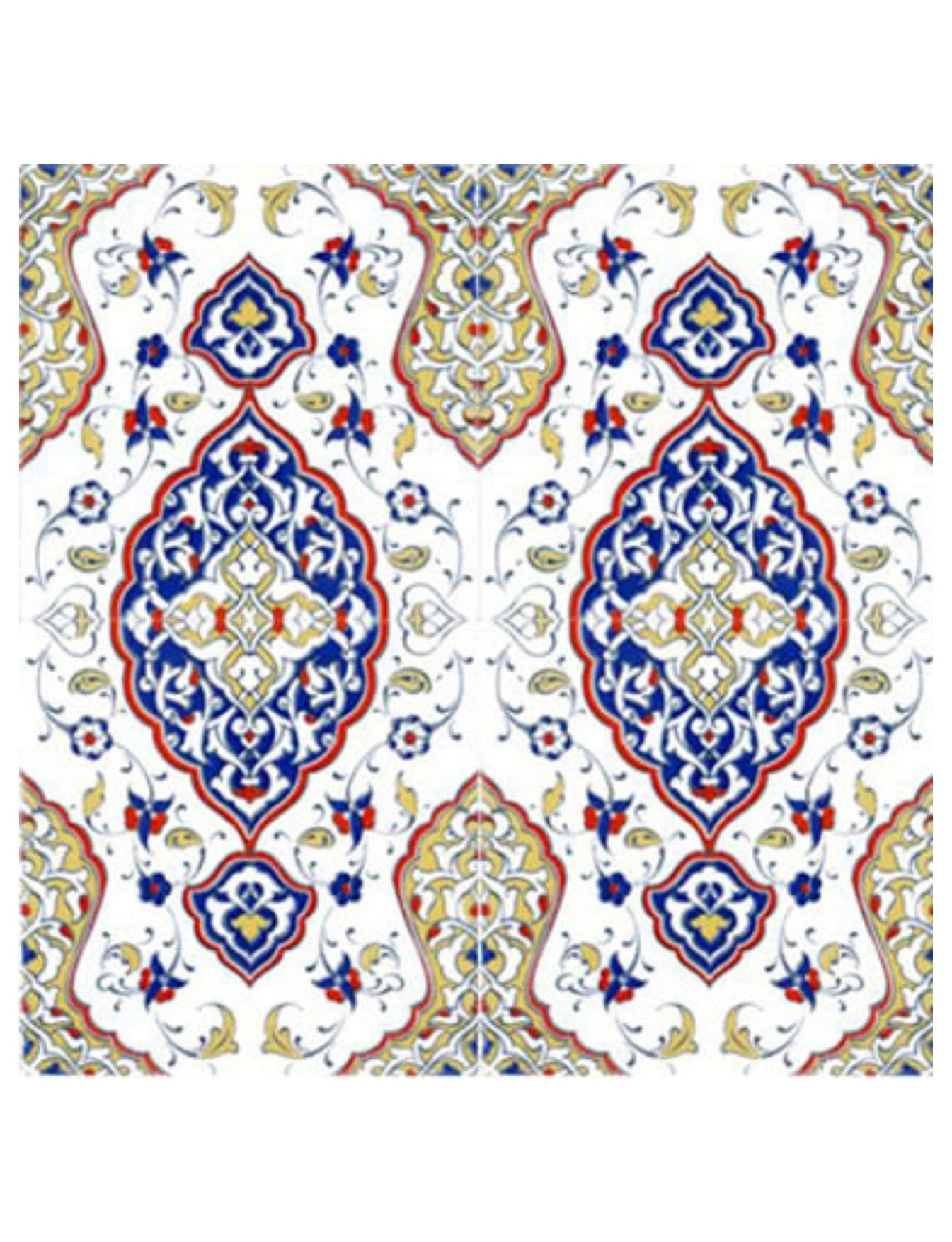 Çini Seramik Modelleri - 07, Türbe Çini Karoları