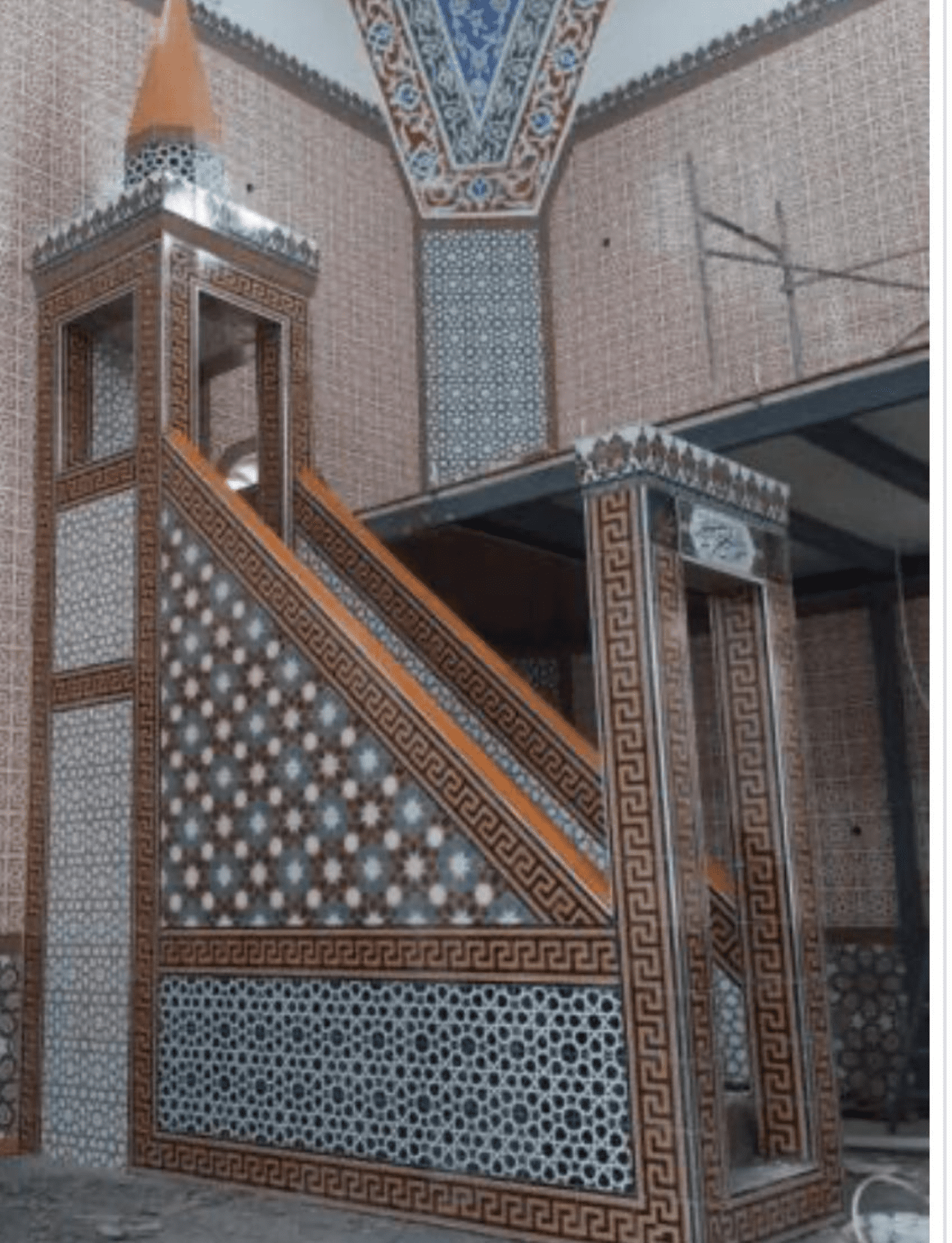 Cami Çini Minber - 16, Cami Mimarisinde Minber Modelleri Fiyatları