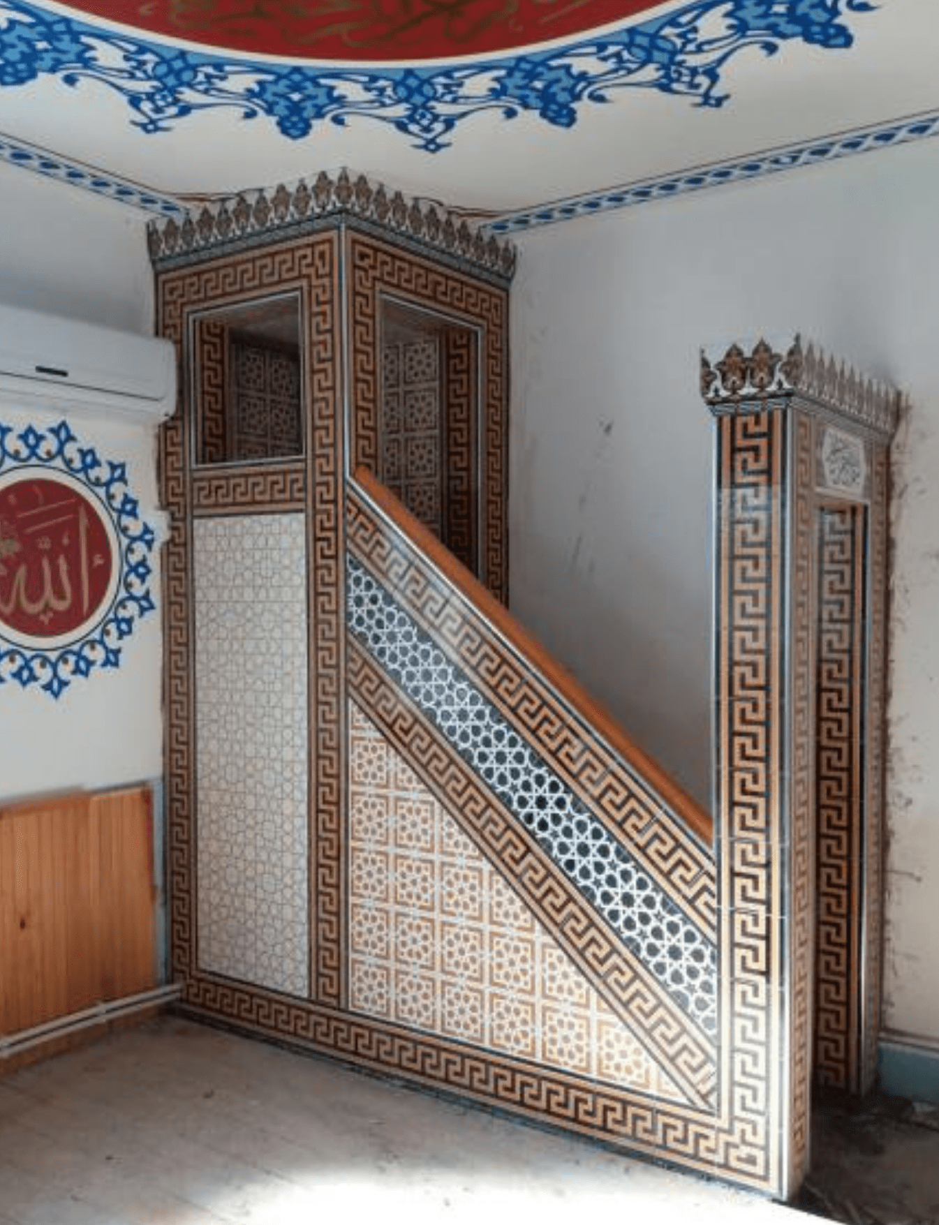 Cami Çini Minber - 18, Mescit Minber Selçuklu Modeli