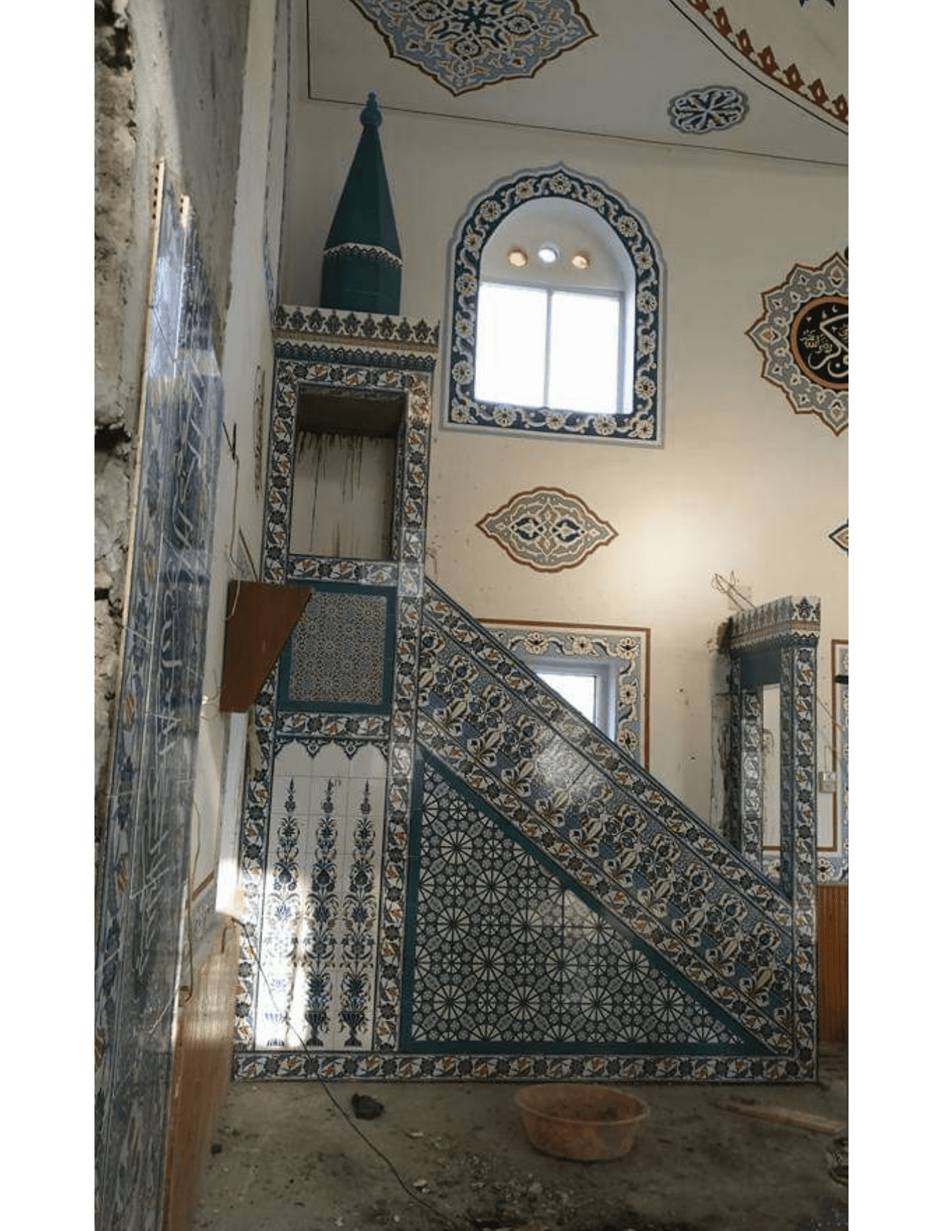 Cami Çini Minber - 36, Çini Minber Kütahya