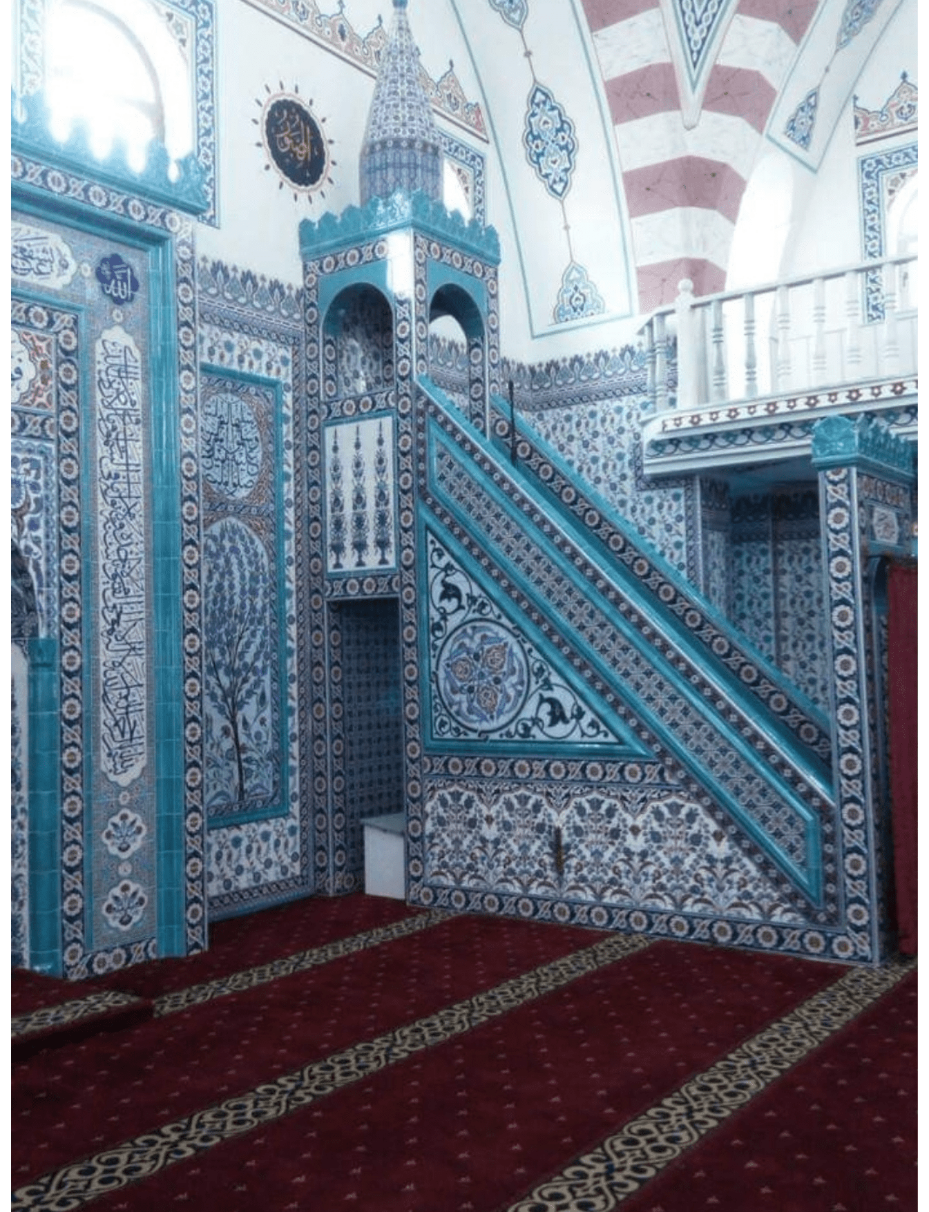 Cami Çini Minber - 63, Cami Minber Çeşitleri Dekorasyon Modelleri